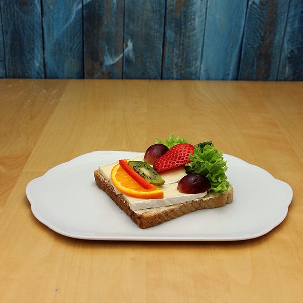 Smørbrød med brie ost