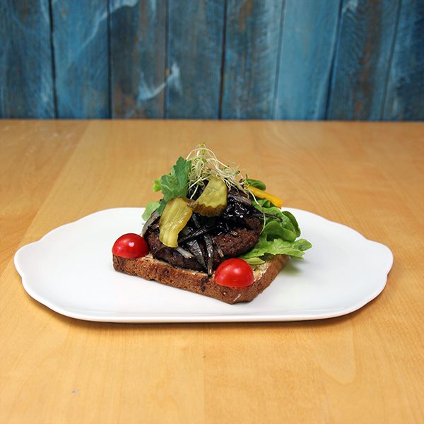 Smørbrød med karbonade