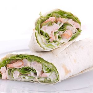 Wraps med reker