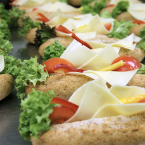 Baguette med ost catering jessheim